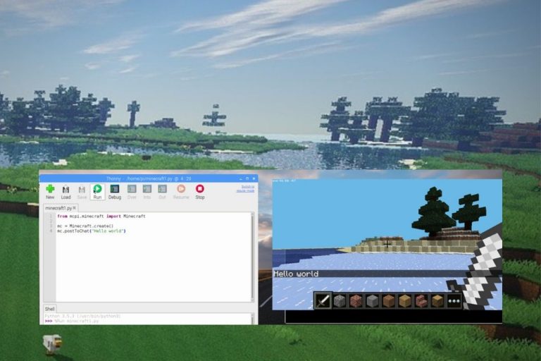 Comment Programmer Minecraft avec Python sur Raspberry Pi ?