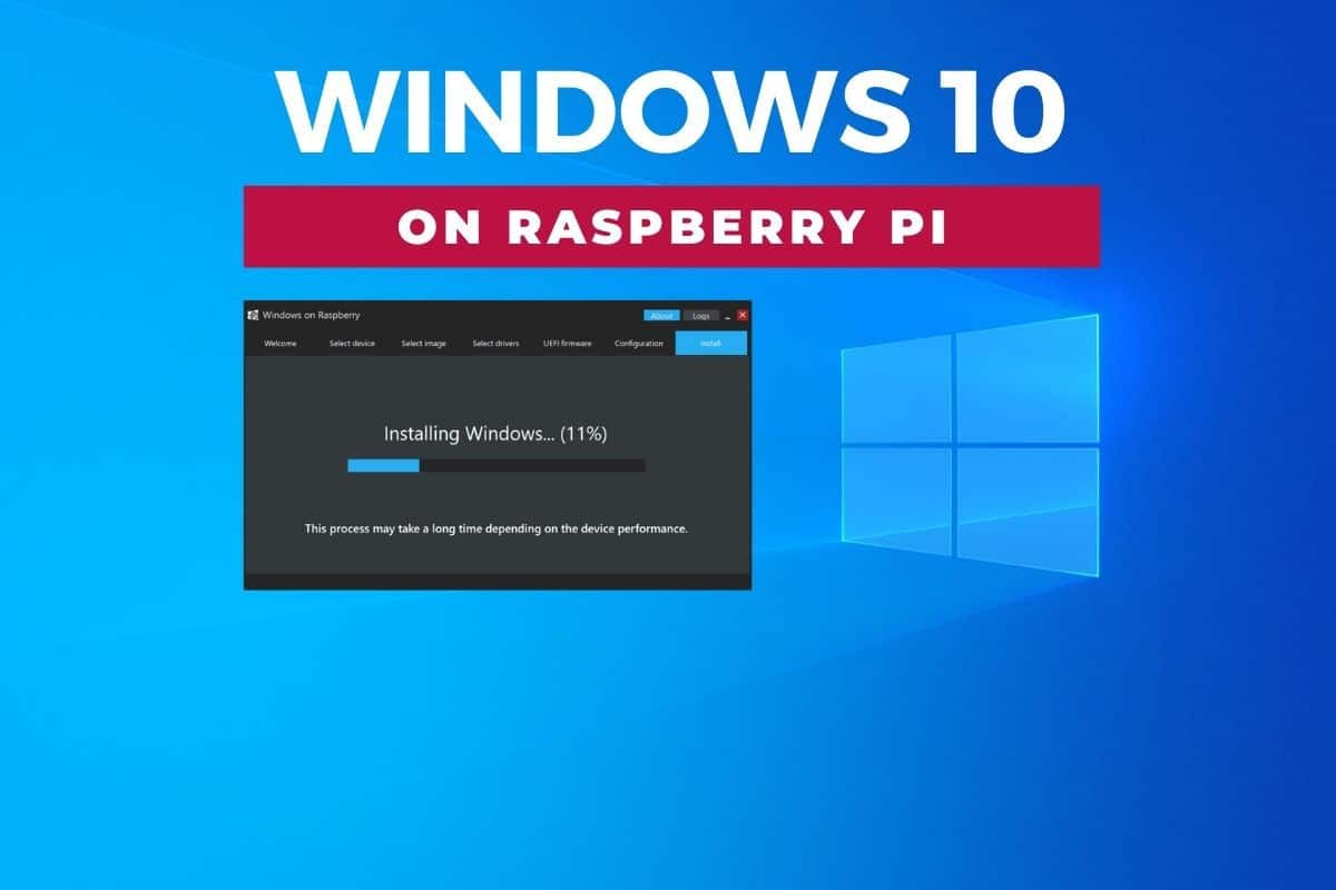 windows 10 complet sur raspberry pi 4