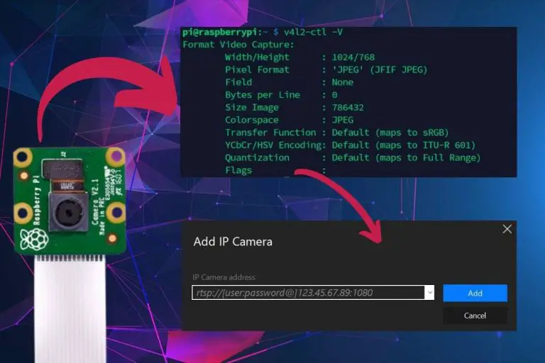 Utilisation de la Caméra du Raspberry Pi comme Webcam