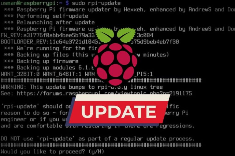 Comment mettre à jour le firmware du Raspberry Pi (et quand)