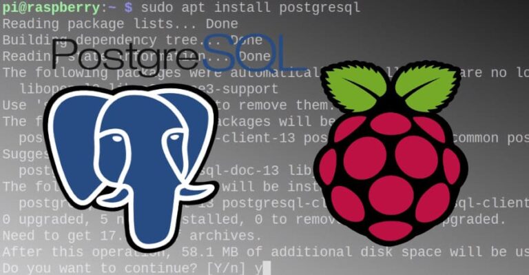 Comment installer PostgreSQL sur Raspberry Pi